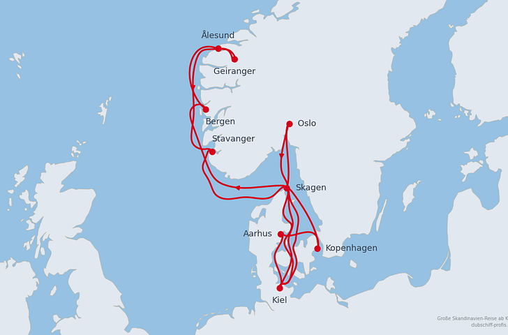 Impression zu AIDA Last Minute - AIDAnova - Große Skandinavien-Reise