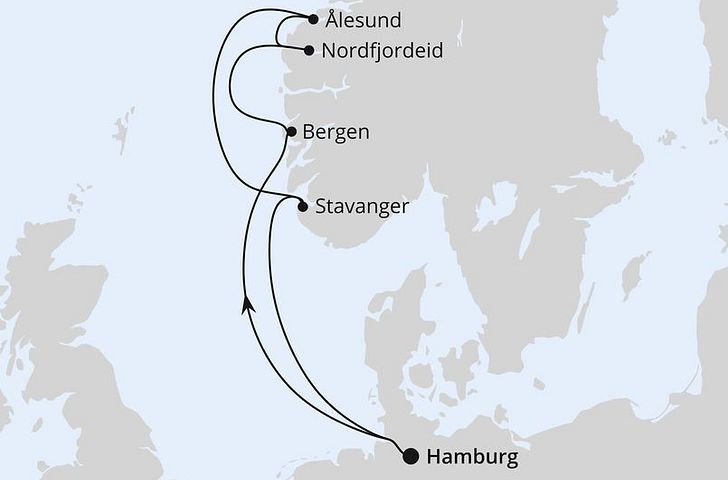 Impressionn zu AIDA Last Minute - Norwegen