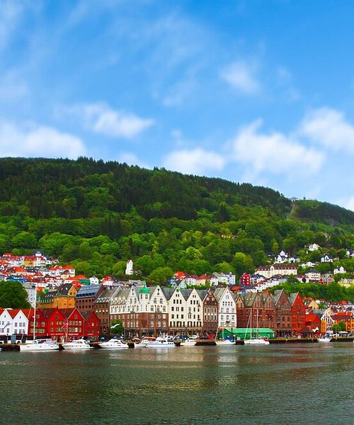 Norwegen Bergen
