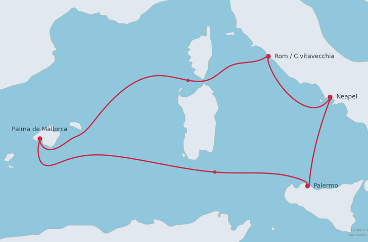 Impression zu Winter 2026/27 - Mein Schiff Flow - La dolce vita