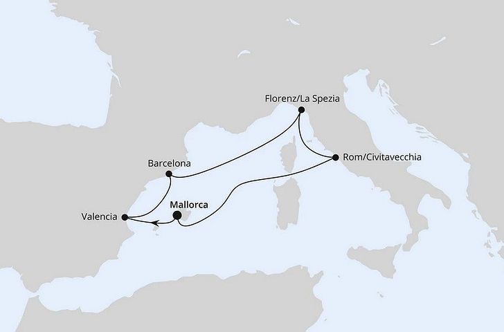 Impression zu AIDA Angebot der Woche - AIDAluna - Weihnachtsreise nach Spanien & Italien ab Mallorca
