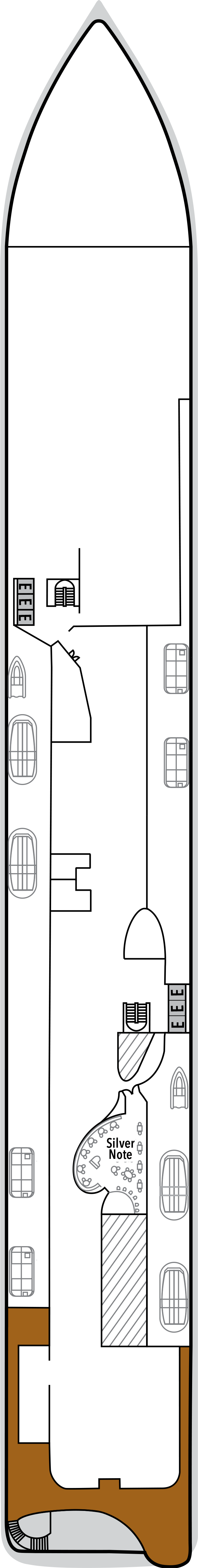 Silver Ray - Silversea - Deck 5 (Deck 5)