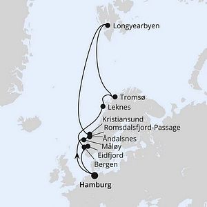 Nordlichter über Tromsø