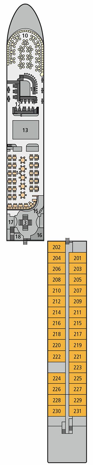 A-ROSA FLORA - A-ROSA - Deck 2 (Deck 2)