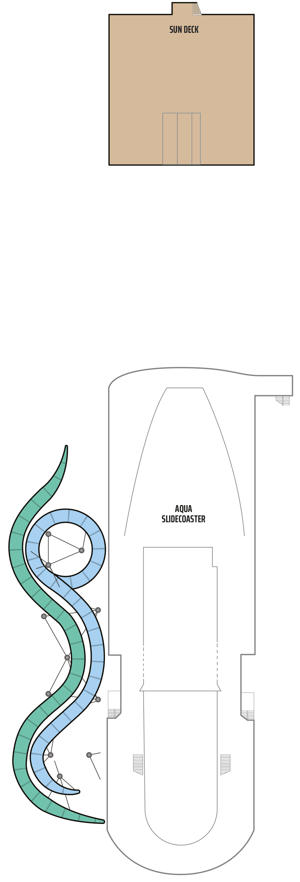 Norwegian Aqua - Norwegian Cruise Line - Deck 19 (Deck 19)