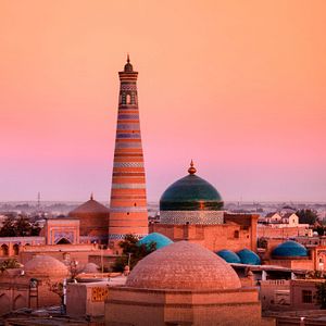 Chiwa Minarett Islam Khodja Usbekistan
