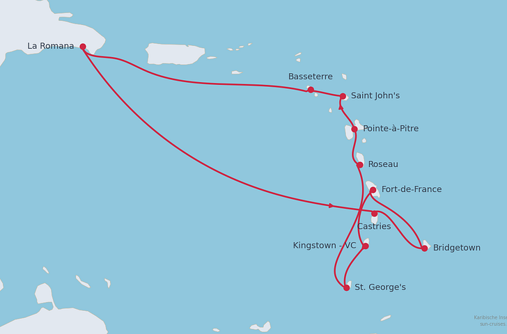 Impression zu Mein Schiff Wochenendangebot - Mein Schiff 2 - Karibische Inseln