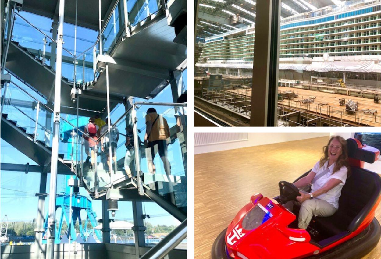 Collage Meyer Werft