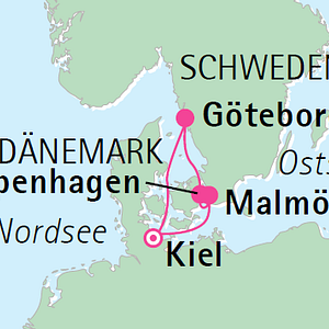 Vasco da Gama im Sonnenuntergang