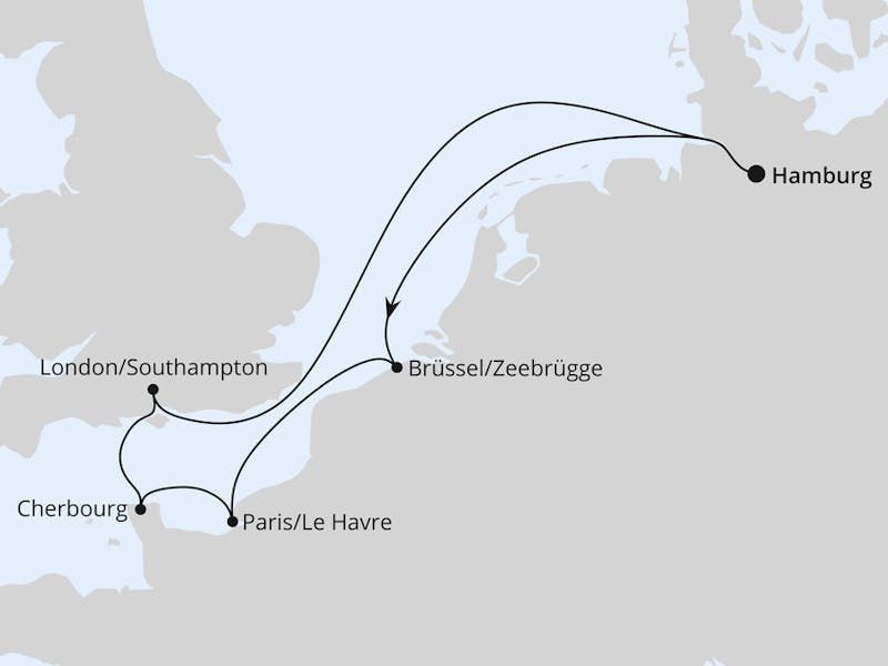 Metropolen ab Hamburg