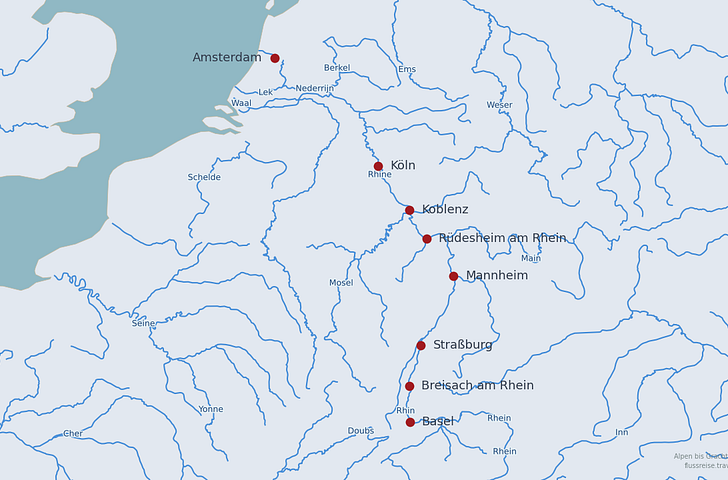 Impression zu Flussfavoriten der Woche - VIVA MOMENTS - Alpen bis Grachten