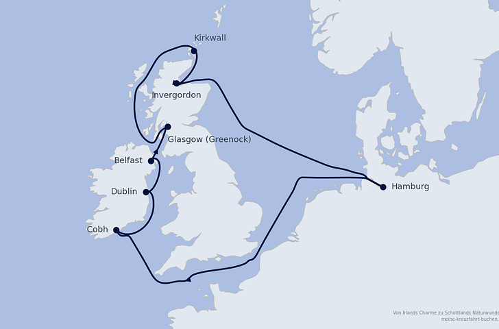 Impression zu MSC Topseller - MSC Preziosa - Von Irlands Charme zu Schottlands Naturwundern