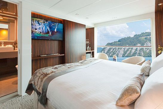 MS Amadeus Queen - Amadeus Flusskreuzfahrten - 2-Bett-Außenkabine, Kategorie B-4,Strauss Deck (B-4)