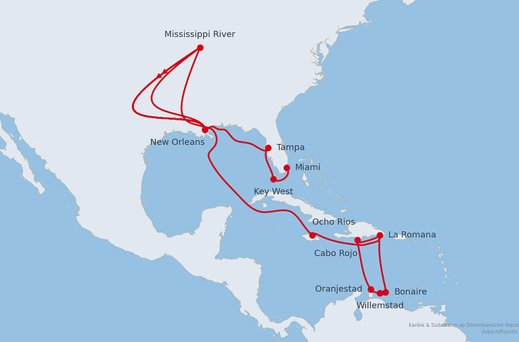 Impression zu AIDA Winter 2027/28 - AIDAluna - Karibik & Südstaaten ab Dominikanische Republik