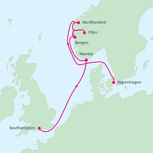 Norwegen Bergen