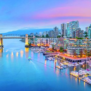 Skyline von Vancouver Downtown