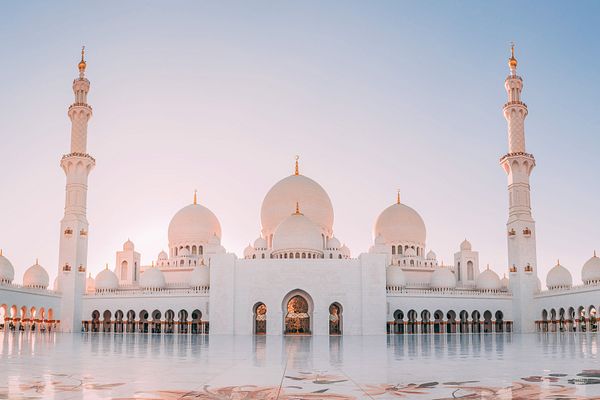 Scheich Zayed Moschee in Abu Dhabi