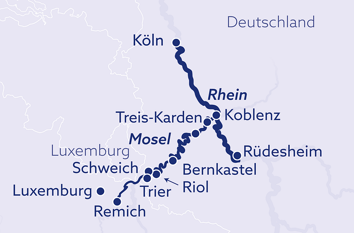 Impression zu Sommer 2026 - MS nickoSPIRIT - Genuss und Wein auf Rhein und Mosel