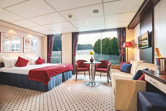 MS Amadeus Princess - Amadeus Flusskreuzfahrten - 2-Bett-Außenkabine, Kategorie Suite, Mozart Deck (SUI)