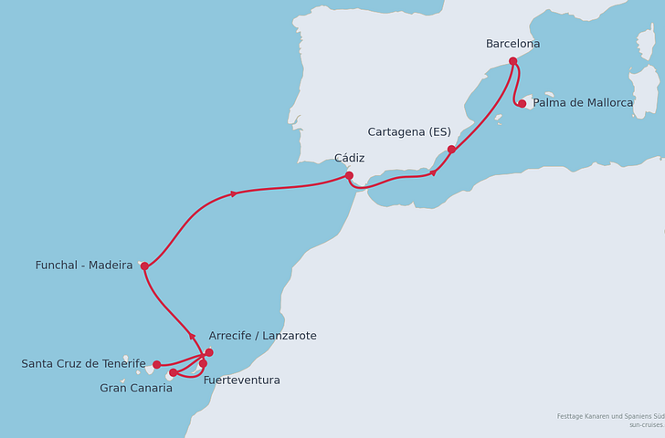 Impression zu Winter 2027/28 - Mein Schiff Relax - Festtage Kanaren und Spaniens Süden