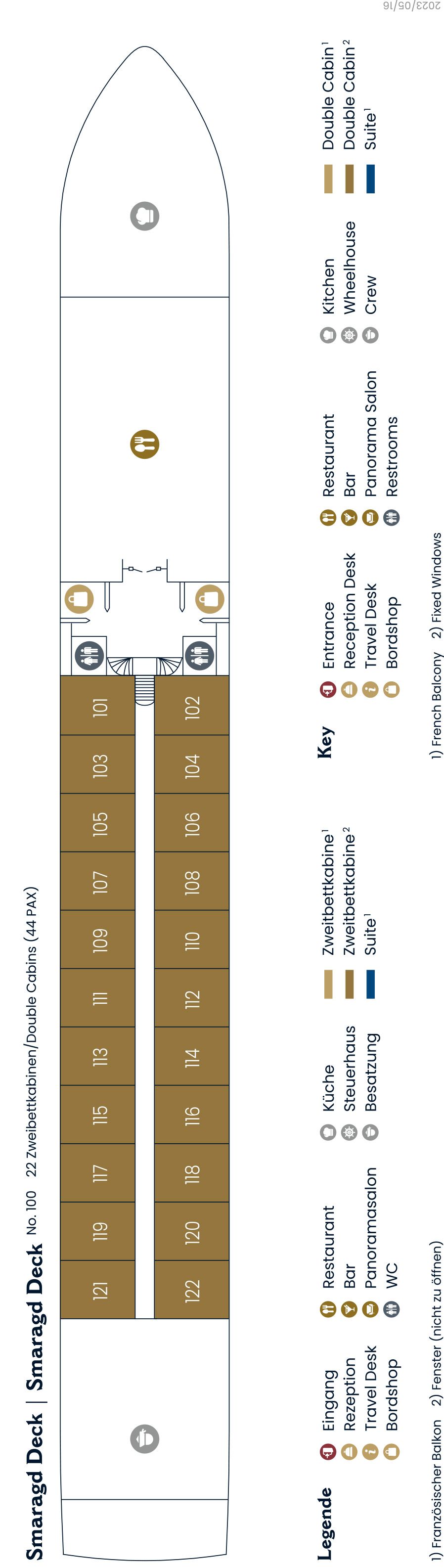 Smaragddeck Swiss Ruby