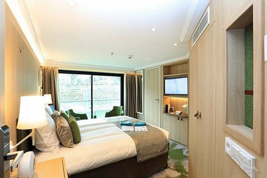 MS Andrea - Phoenix Flusskreuzfahrten - Zweibett de Luxe mit frz. Balkon Oriondeck *GOLD* (F)