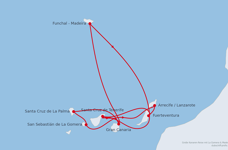 Impression zu AIDA Winter 2027/2028 - AIDAsol oder AIDAstella - Große Kanaren-Reise mit La Gomera & Madeira