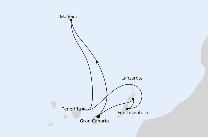 Impression zu Herzklopfen mit AIDAcosma oder AIDAmar - Kanaren & Madeira