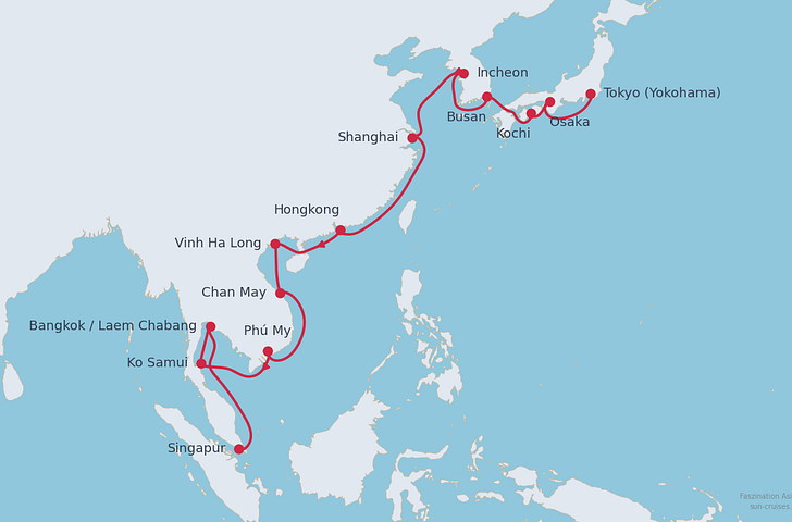 Impression zu Frühjahr 2027 - Mein Schiff 6 - Faszination Asien