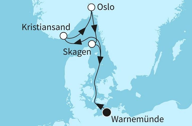 Impression zu Mein Schiff Wochenendangebot - Mein Schiff 7 - Zu Besuch in Norwegens Städten