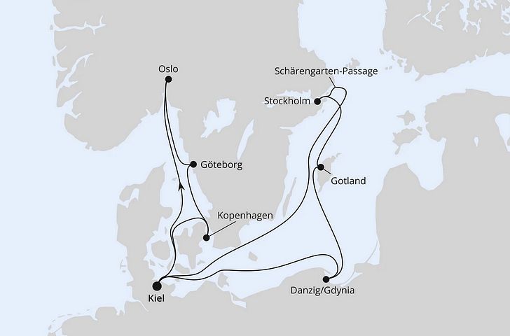 Impressionn zu Neue AIDAprima Winterreisen - Adventszeit in Skandinavien & Polen