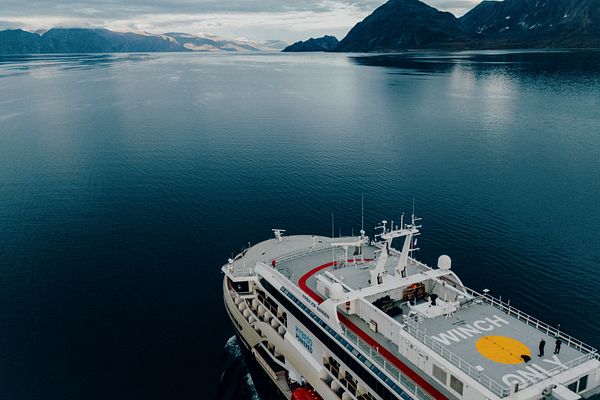 Die Fridtjof Nansen auf der Nordwestpassage