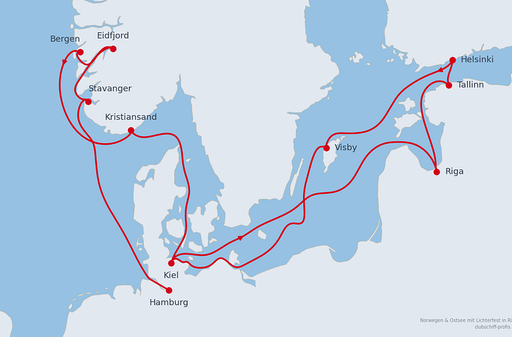Impression zu AIDA Winter 2027/2028 - AIDAperla - Große Ostsee-Reise mit Lichterfest in Riga
