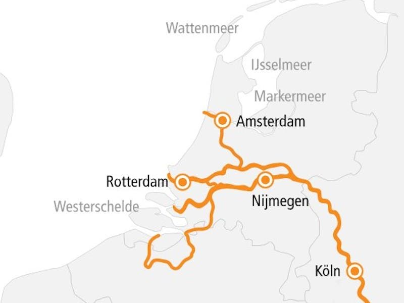 Rhein Kurz-Kreuzfahrt Niederlande
