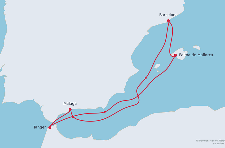 Impression zu Mein Schiff Balkon Special - Mein Schiff Flow - Willkommensreise mit Marokko