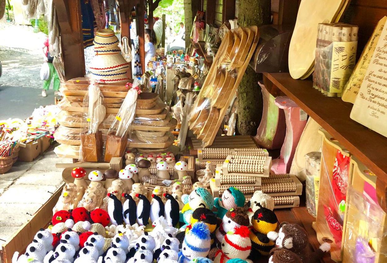  Verkaufsstände Souvenir Rumänien