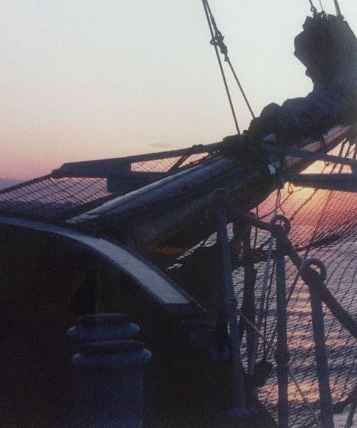 Früher Morgen an Bord der SEA CLOUD