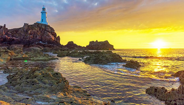 La Corbiére, Jersey, Leuchtturm