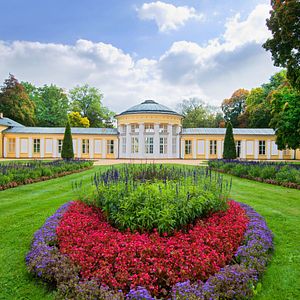 Marienbad Tschechien Fontäne Karolinenquelle