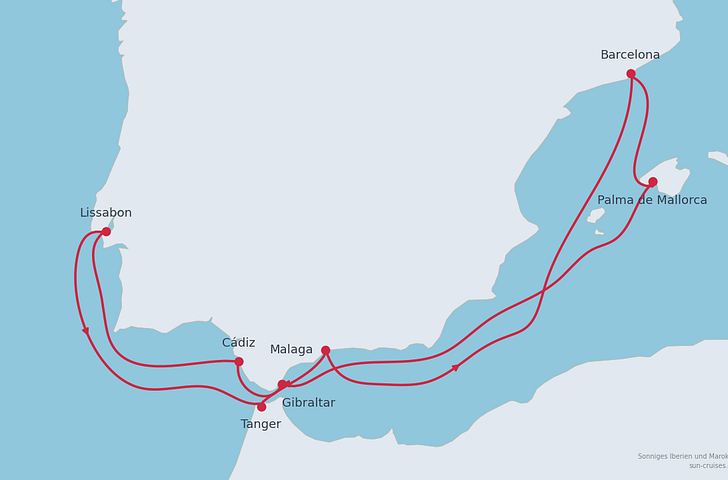 Impression zu Frühling 2027 - Mein Schiff 1 - Sonniges Iberien und Marokko