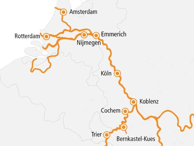Rhein Kurs Nord und Mosel