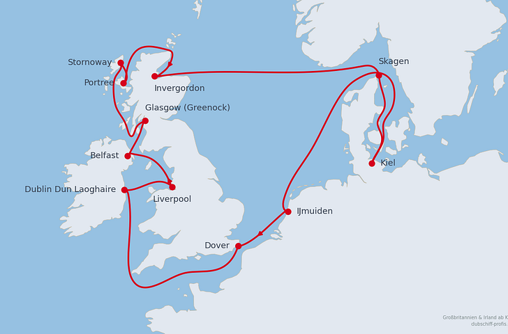 Impression zu AIDA Last Minute - Großbritannien & Irland