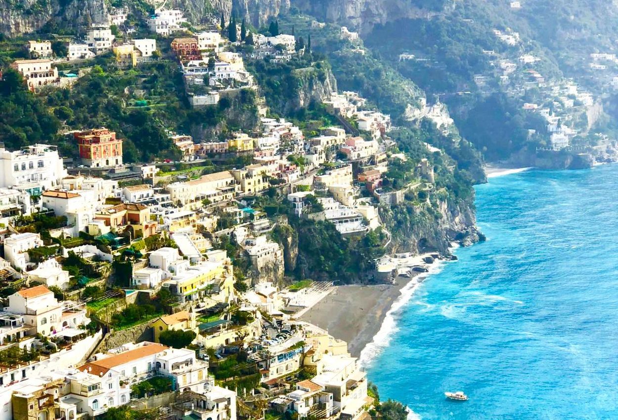 Auf dem Weg nach Positano