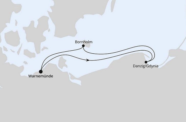 Impression zu Sommer 2026 Besttarif - AIDAdiva oder AIDAmar - Kurzreise nach Danzig & Bornholm