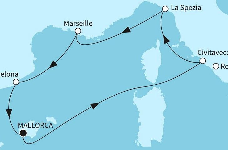 Impression zu Mein Schiff Balkon Special - Mein Schiff 7 - Goldener Oktober im Mittelmeer