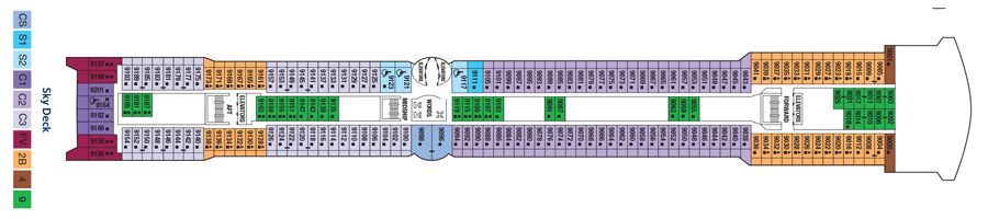 Celebrity Infinity - Celebrity Cruises - 9 SKY DECK
