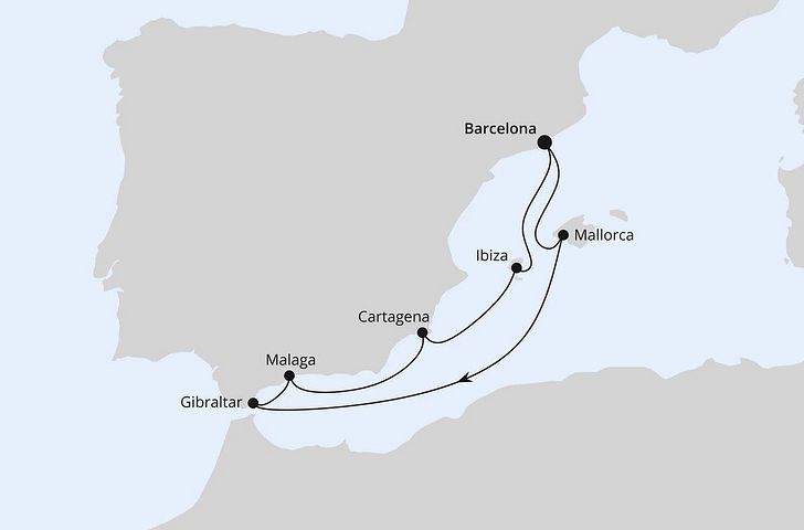 Impression zu Sommer 2027 - AIDAcosma - Mediterrane Schätze mit Gibraltar