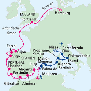 Die HAMBRUG vor der Elbphilharmonie 