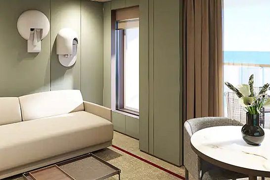 Norwegian Prima - Norwegian Cruise Line - The Haven Familien Villa mit 2 Schlafzimmern und großem Balkon (H6)