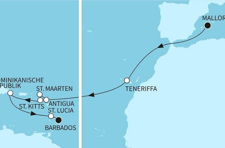 Impression zu Mein Schiff Balkon Special - Mein Schiff 2 - Transatlantik